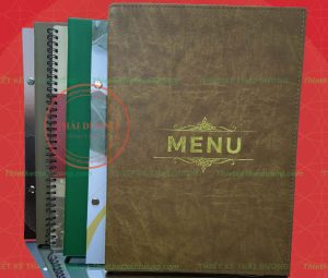 THIẾT KẾ MENU Ở ĐÂU