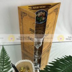 Menu Nhựa Bền Đẹp Kháng Nước 100%