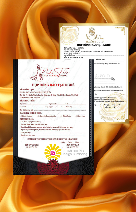 hợp đồng đào tạo HOT NHẤT