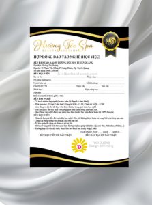 hợp đồng đào tạo HƯỜNG SPA