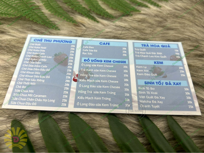 menu-bảng menu-bảng