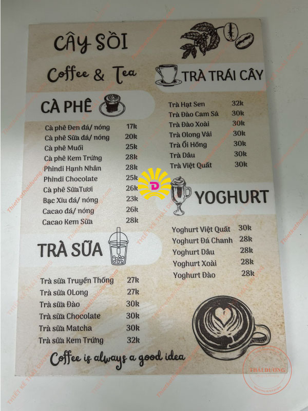 MẪU THIẾT KẾ IN MENU BỒI FORMEX MẪU THIẾT KẾ IN MENU BỒI FORMEX