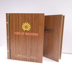 Menu Gỗ Độc Đáo - Bảo Bối Tạo Điểm Nhấn Cho Doanh Nghiệp
