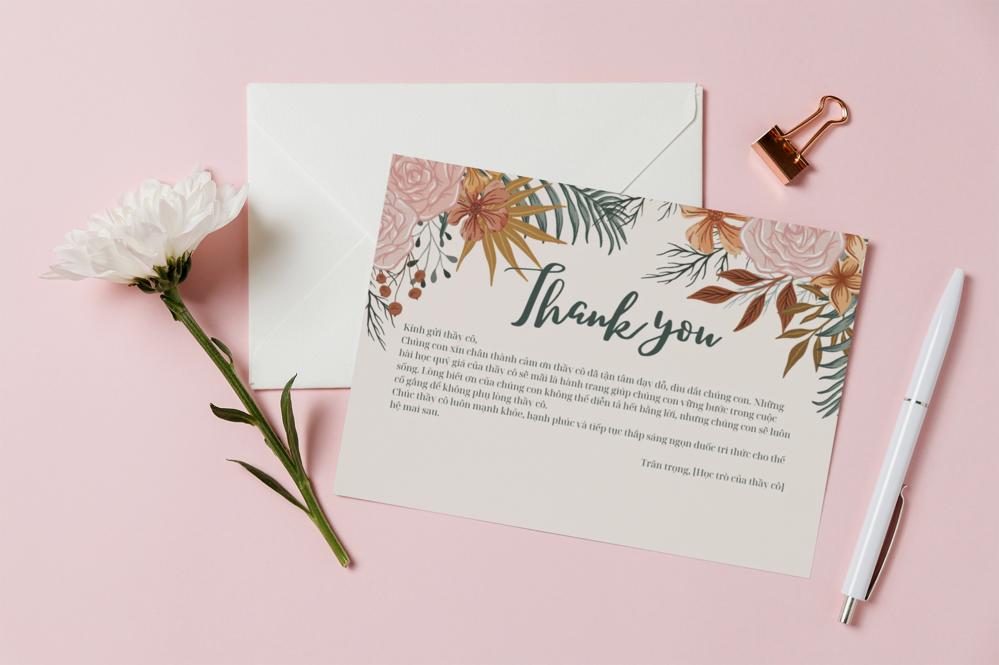 ấn phẩm ấn tượng thiệp, thư cảm ơn ấn phẩm ấn tượng thiệp, thư cảm ơn