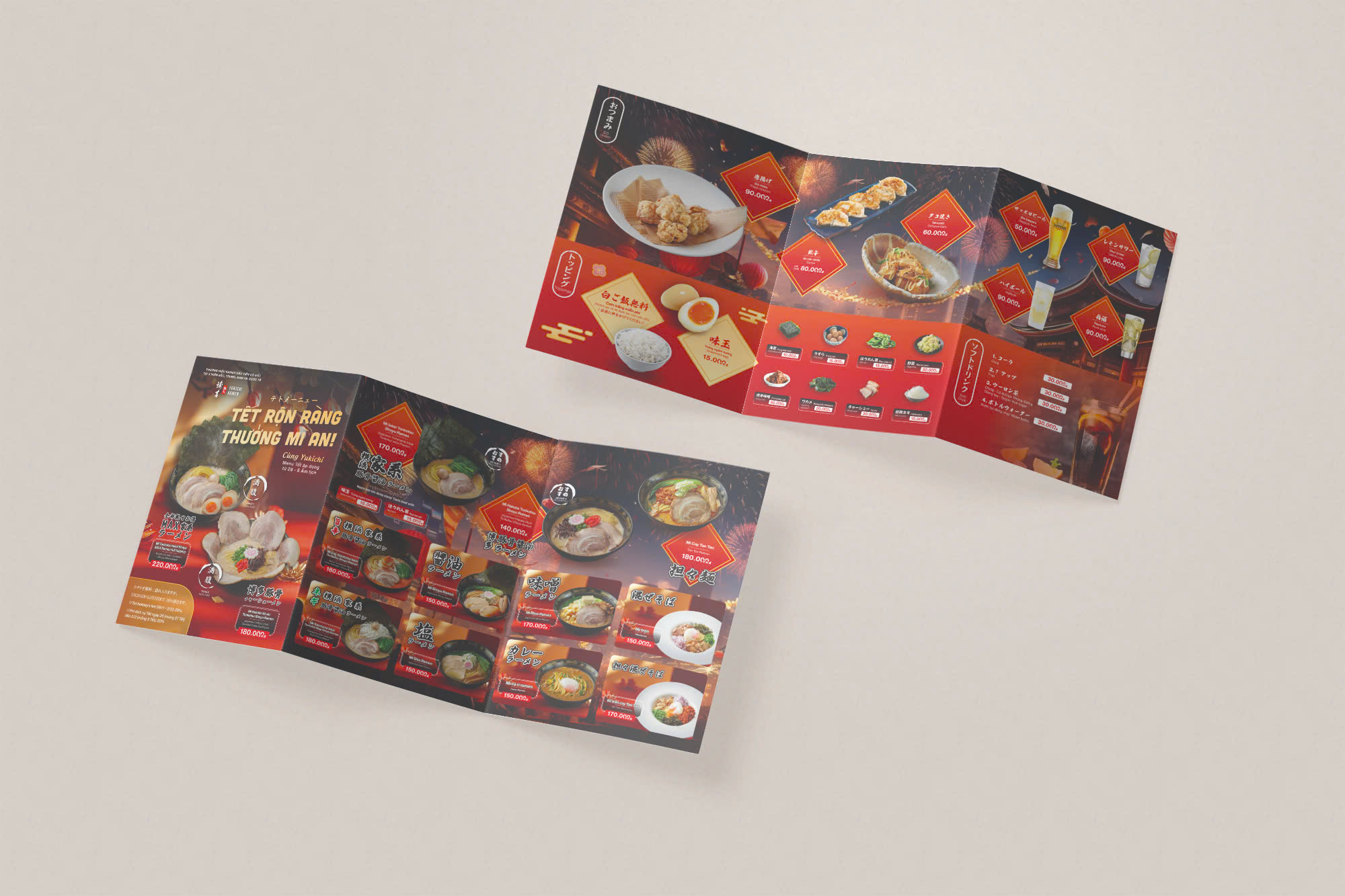 Menu gập 3 Menu gập 3