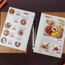 Mẫu Menu Gỗ Sang Trọng & Bền Bỉ Cho Nhà Hàng, Quán Cafe