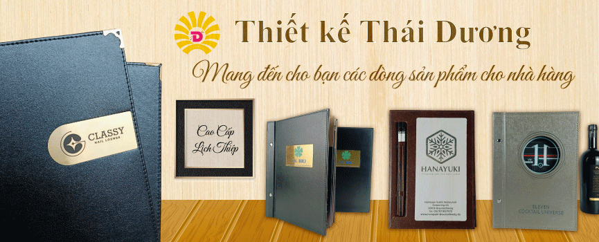Menu cao cấp lịch thiệp cho nhà hàng Menu cao cấp lịch thiệp cho nhà hàng